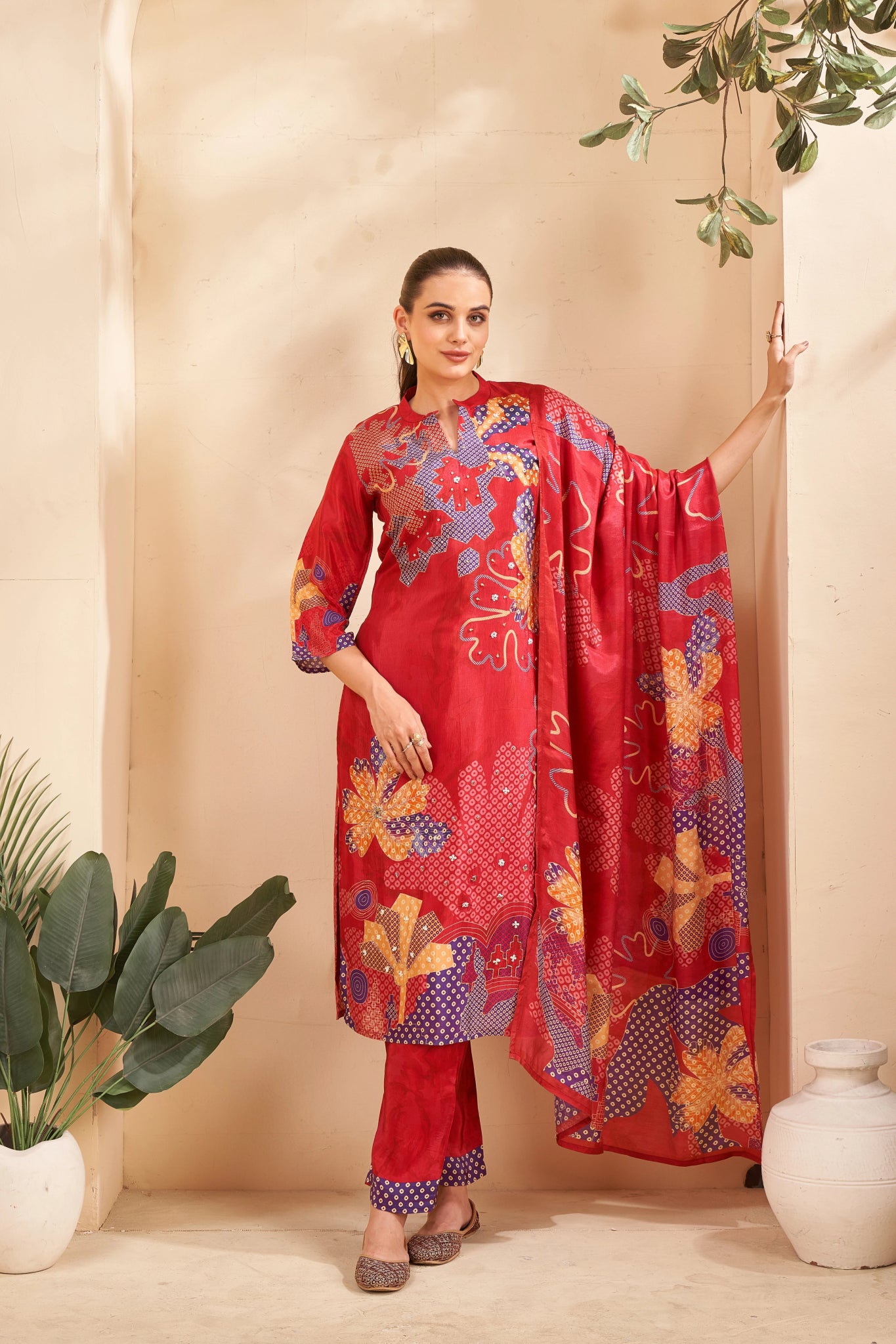 Desert Rose Suits - Buy Premium Ethnic Wear Online at Avitra
