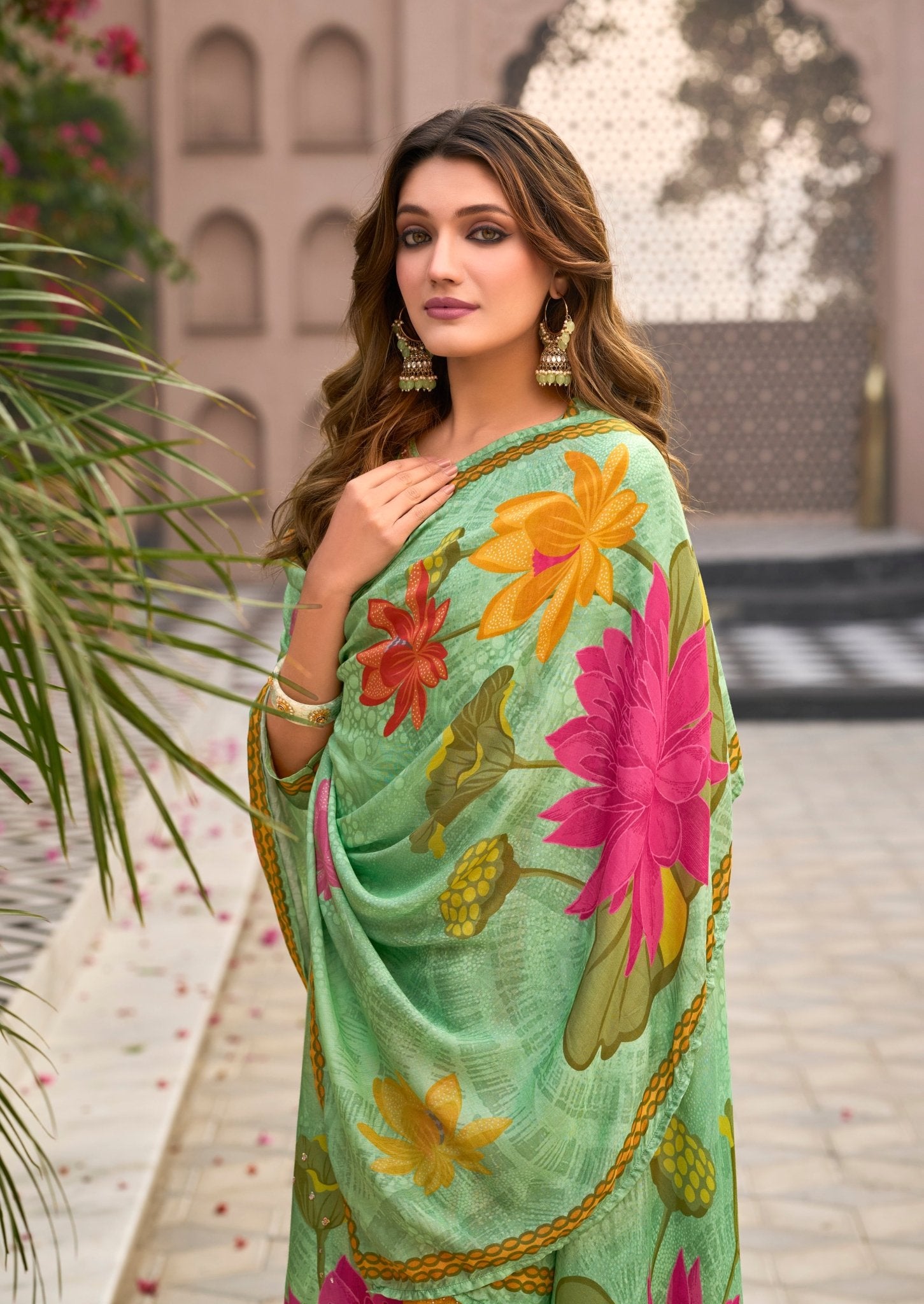 Mint Green Suit Set - Buy Premium Ethnic Wear Online at Avitra