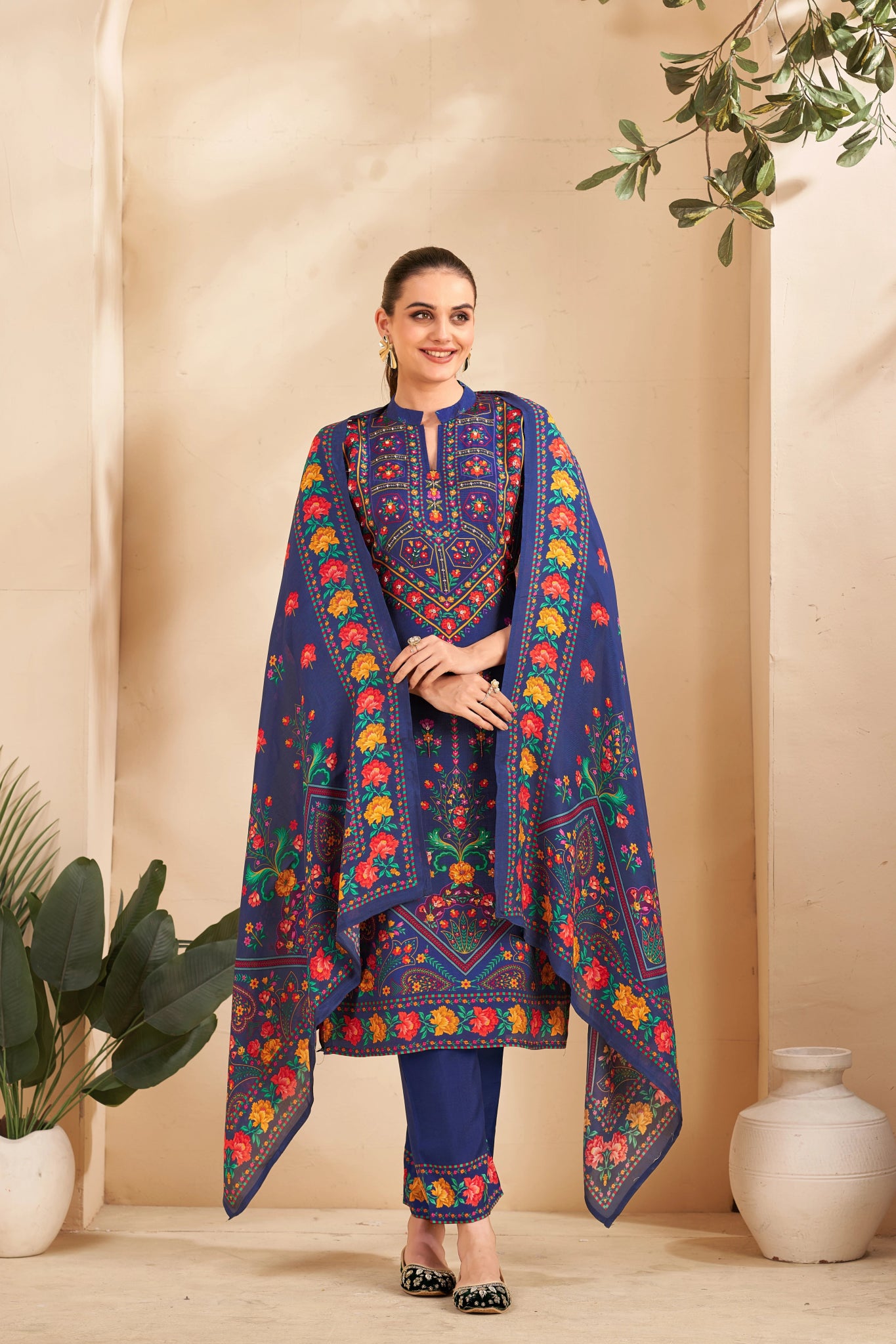 Royal Bloom Suits - Buy Premium Ethnic Wear Online at Avitra
