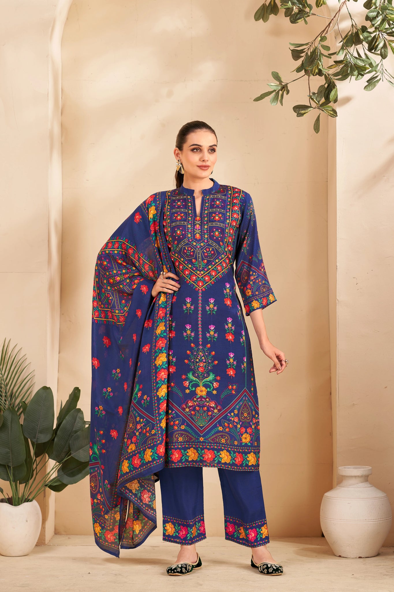 Royal Bloom Suits - Buy Premium Ethnic Wear Online at Avitra